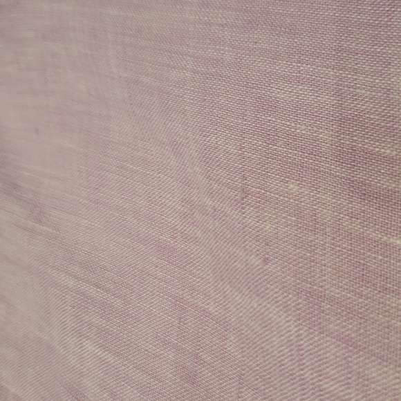 MATTUSO Shirt 100% Linen Violet Long Sleeve Men's Size Large - Picture 13 of 13